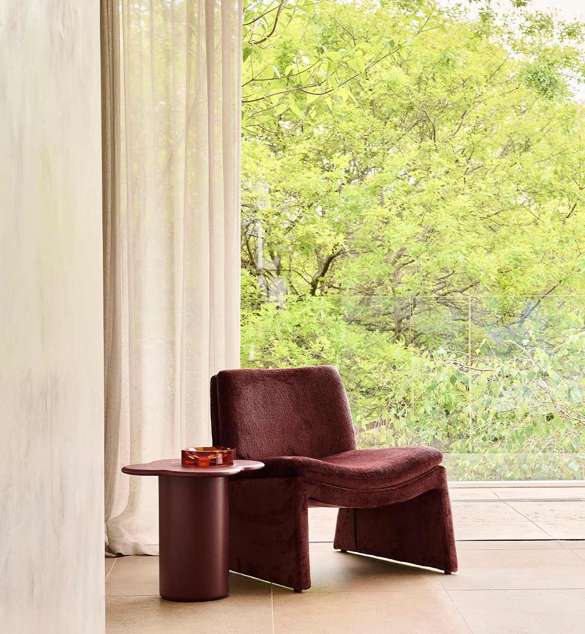 Petal Side Table in Jam - Image 3