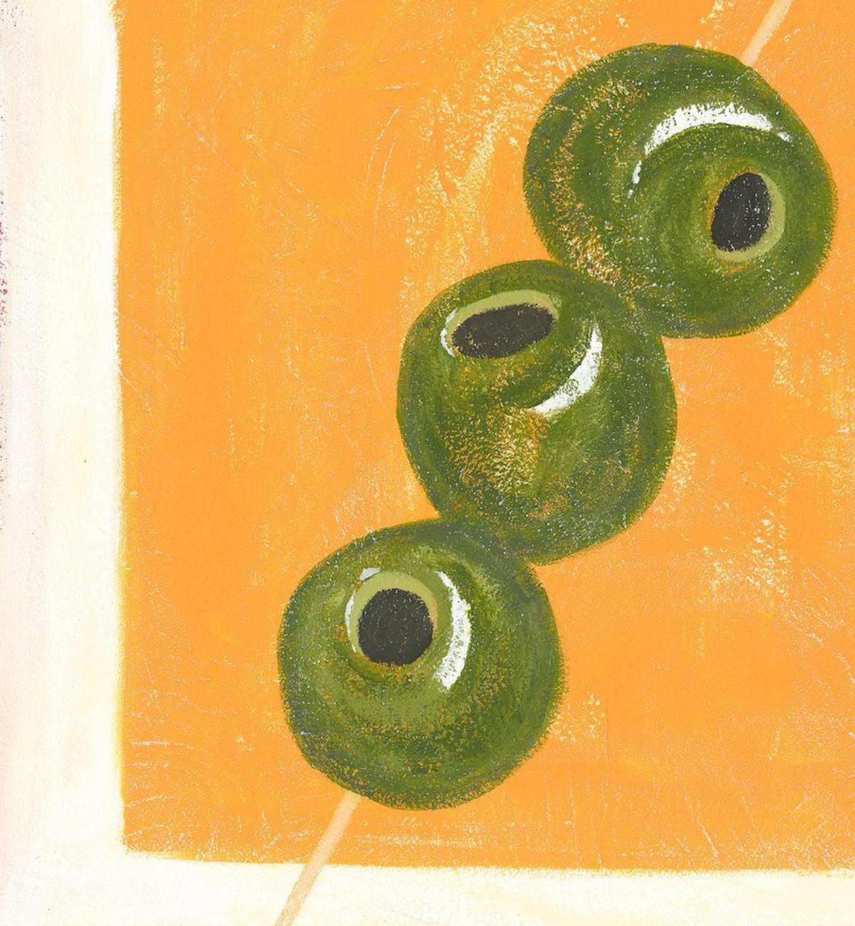 Adrianne Dimitrakakis - Sicilian Olives - Limited Edition Print - Image 2