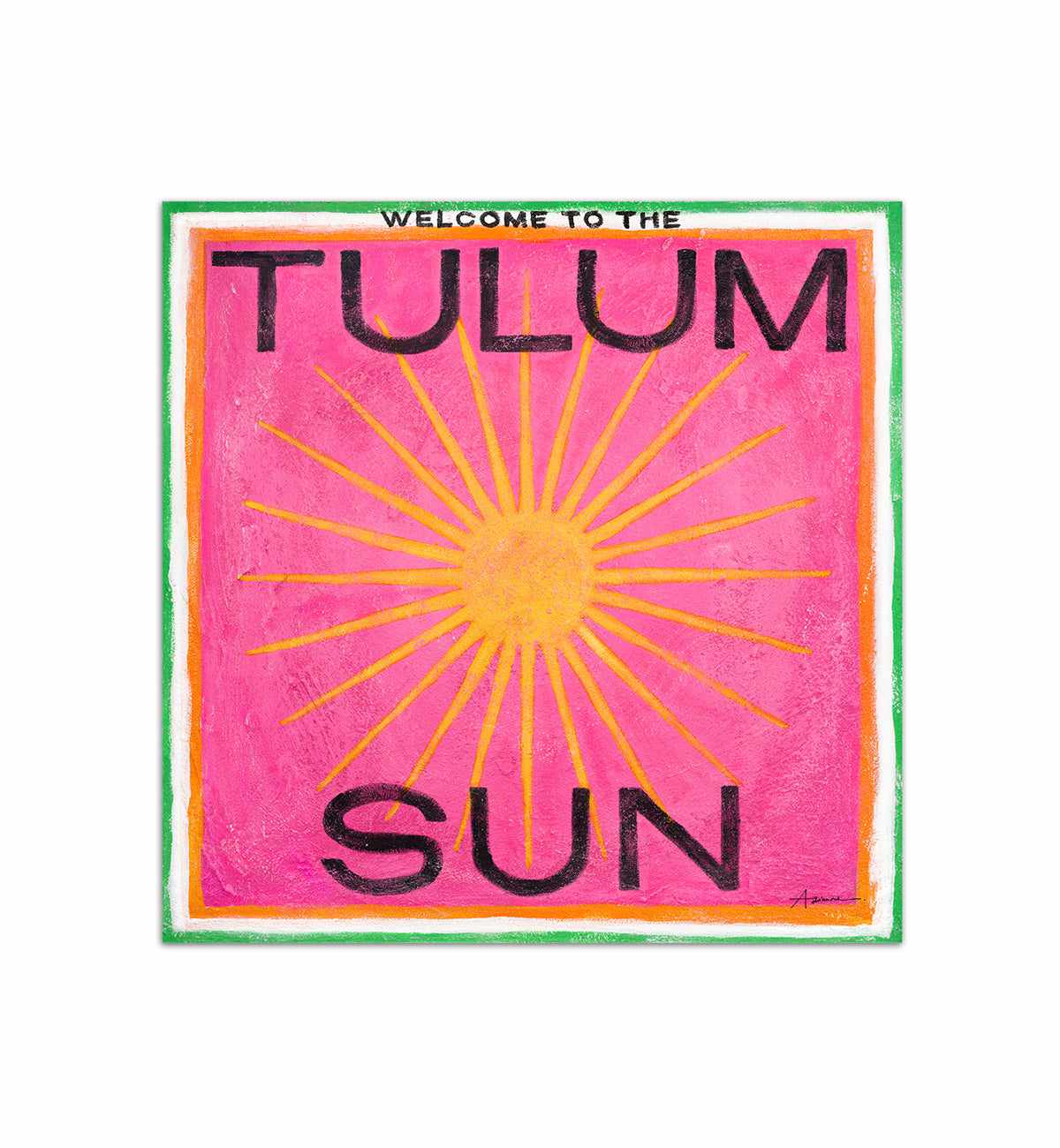 Adrianne Dimitrakakis - Tulum Sun - Limited Edition Print