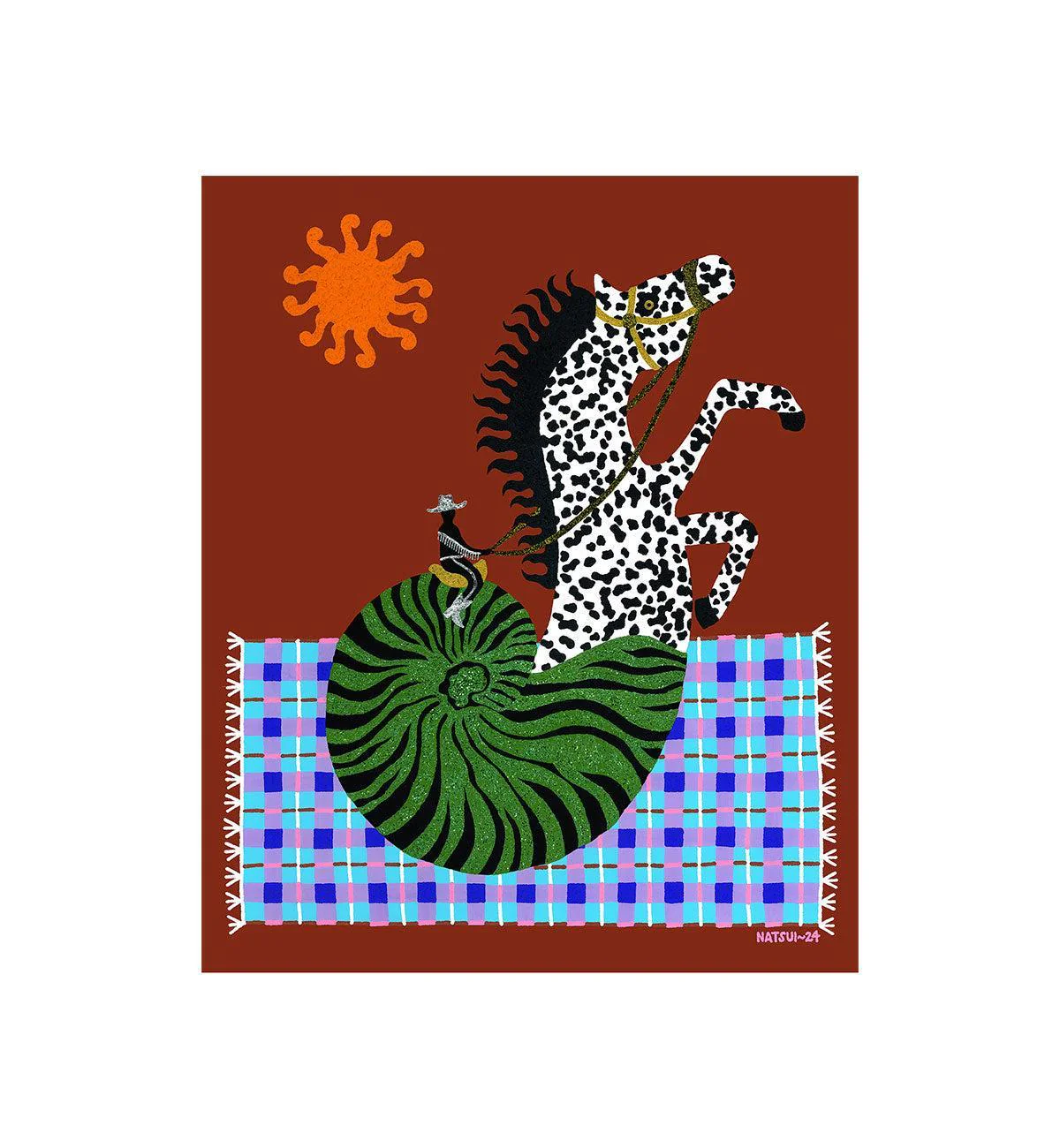 Nathalia Suizu - Crazy Horse - Limited Edition Print