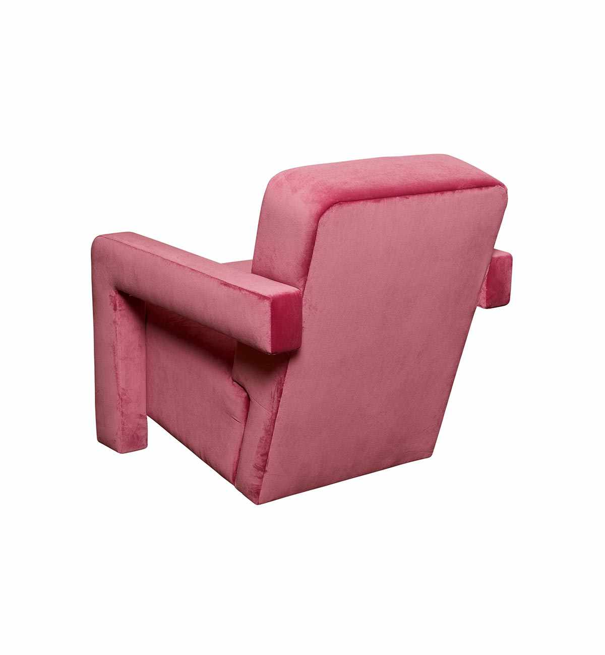 Betsy Armchair In Pink Luxe Velvet - Image 9