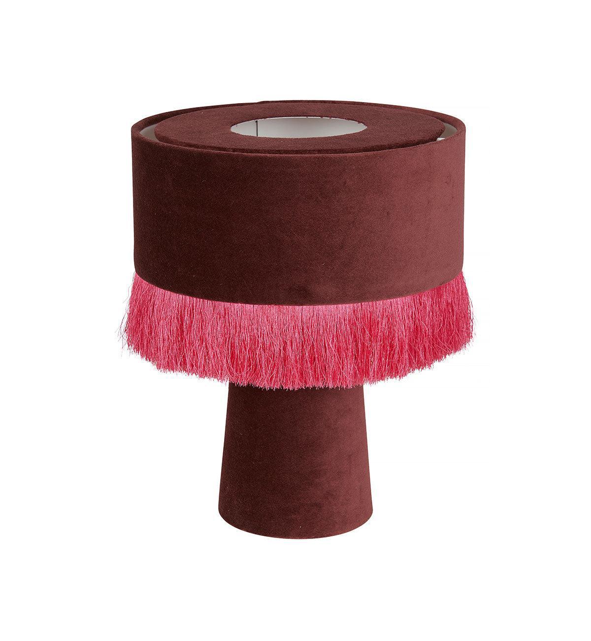 Brady Table Lamp In Chocolate