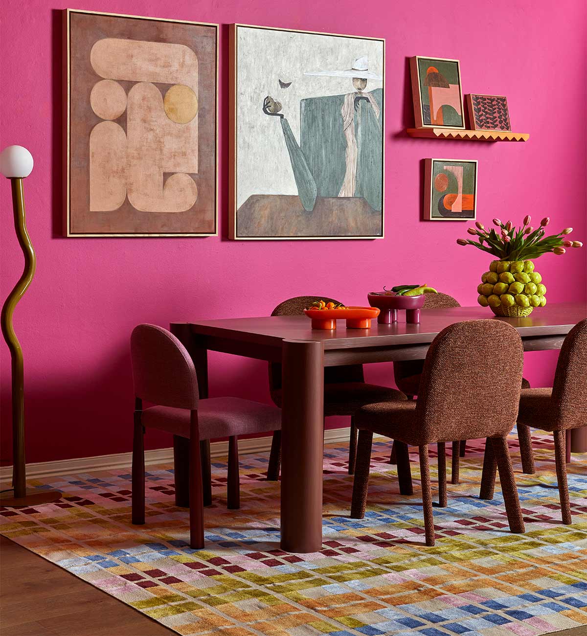 Chubby Dining Table In Jam - Image 3