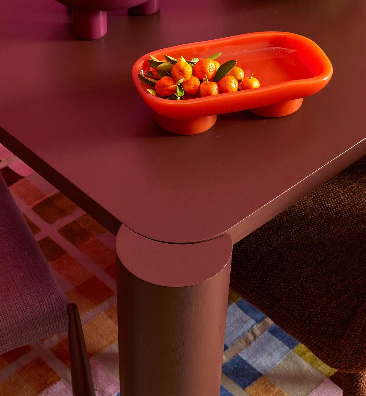 Chubby Dining Table In Jam - Image 4
