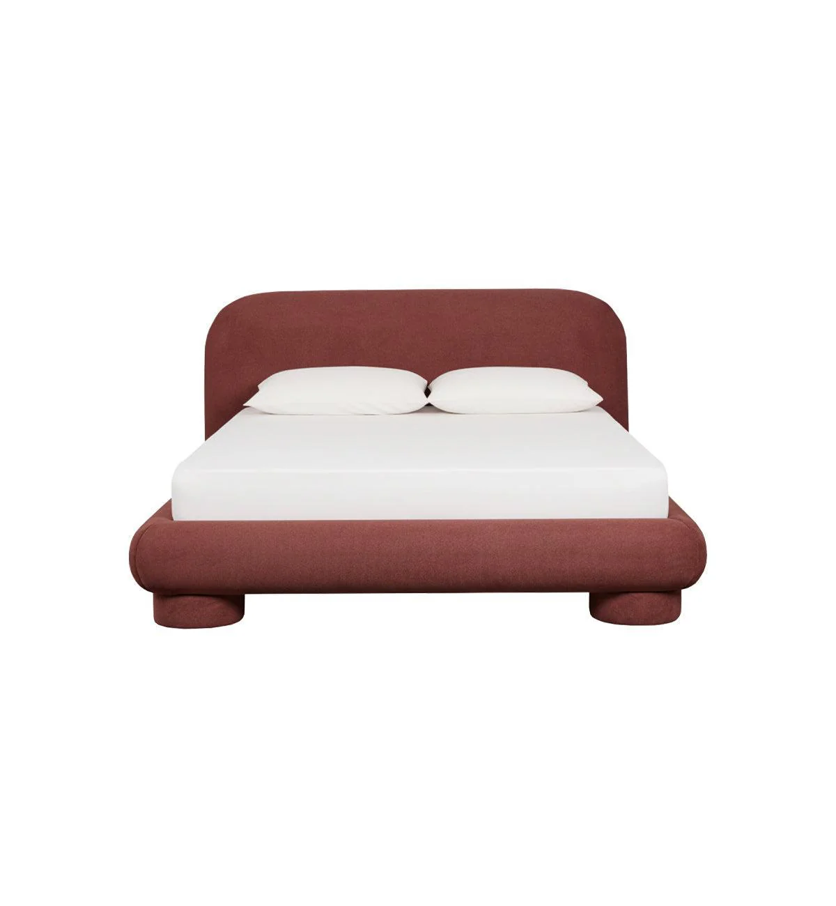 Cloudy Bed in Plum