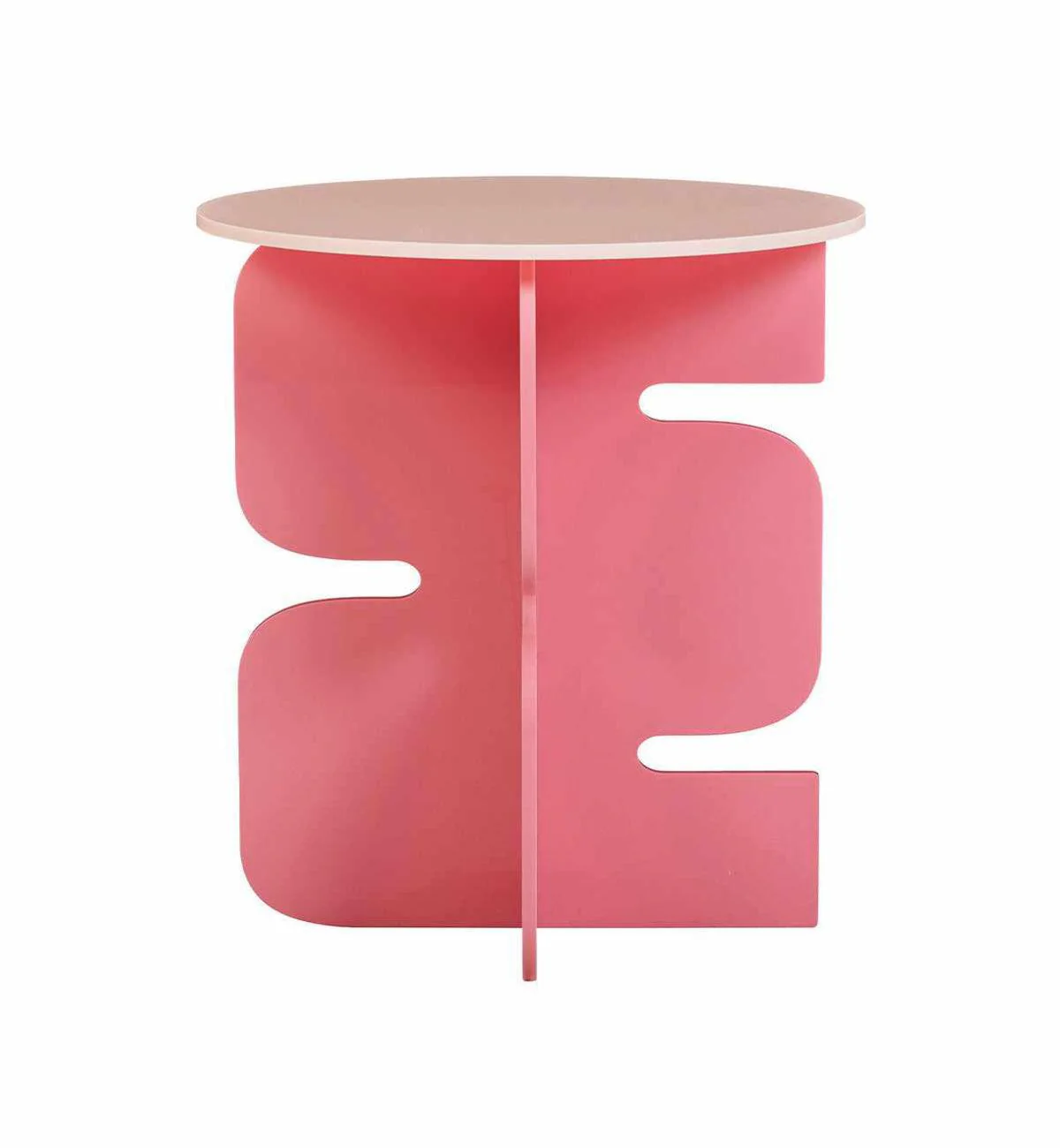 Good Vibes Side Table In Pink