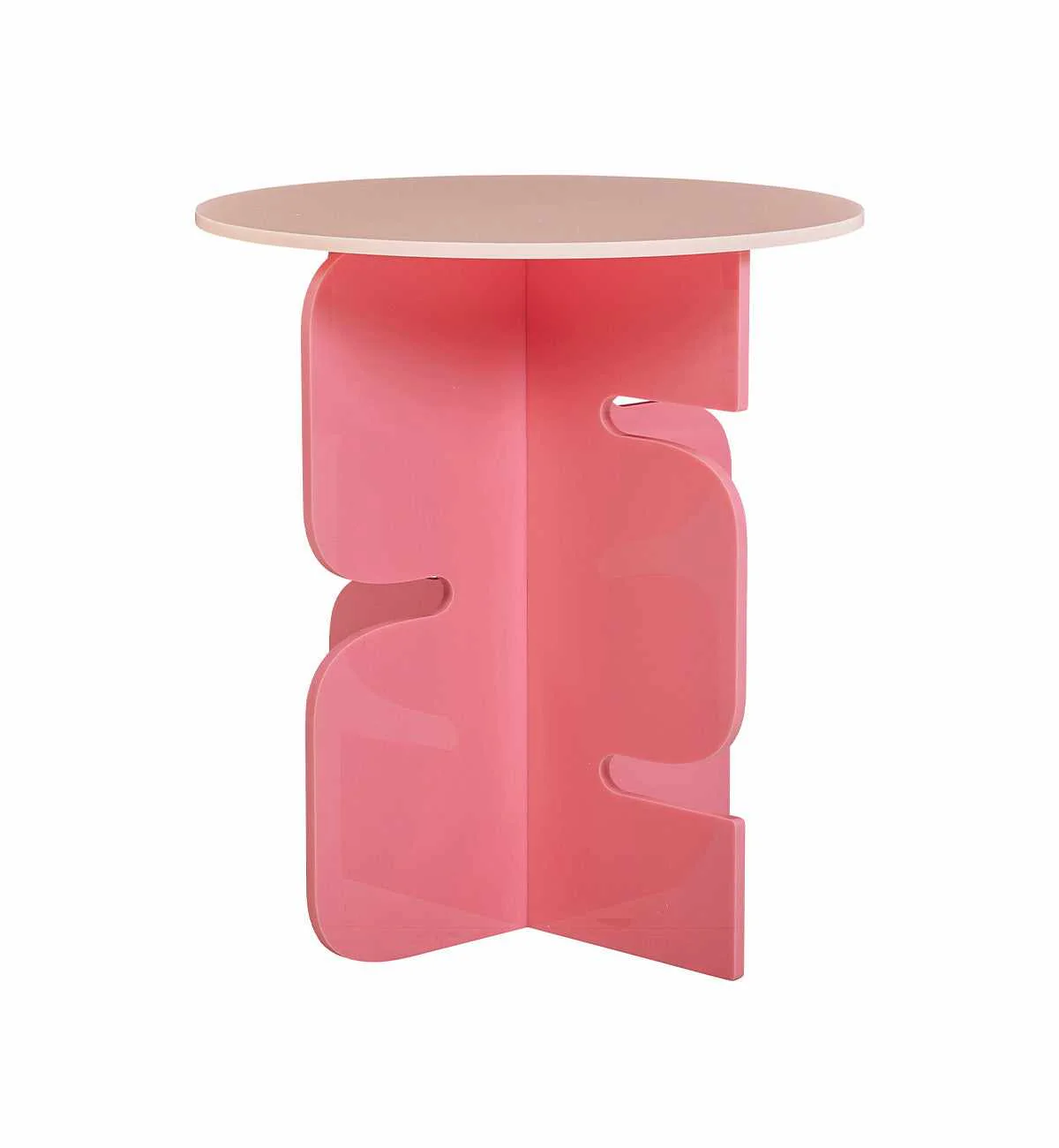 Good Vibes Side Table In Pink - Image 8