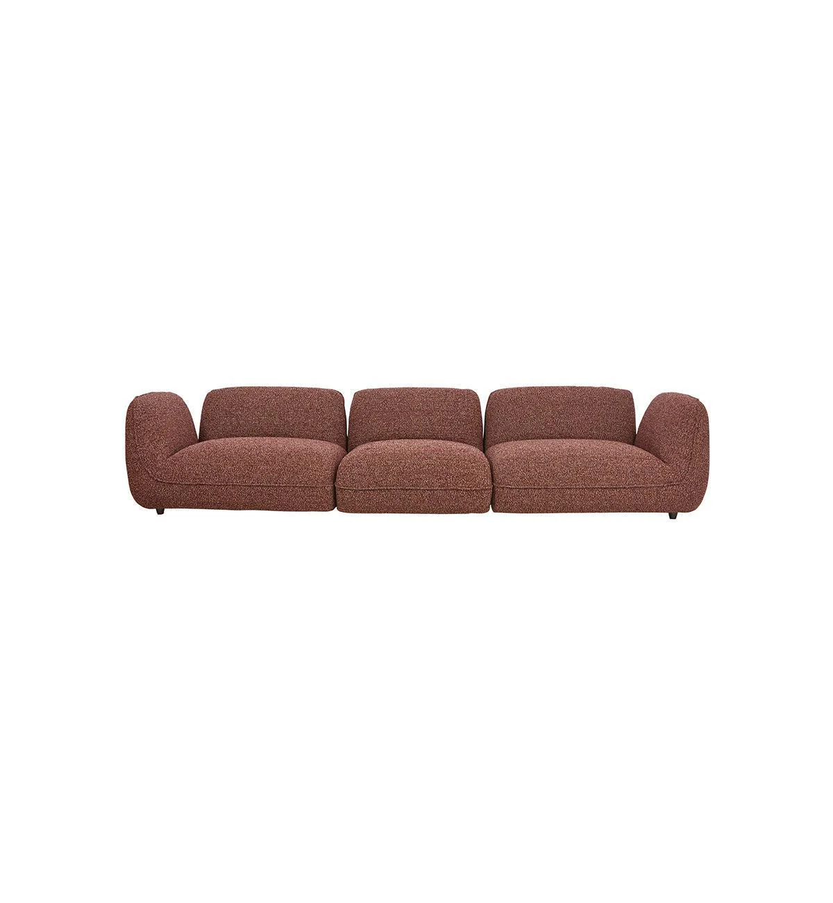 Homebody Sofa - 3 Seater In Mulberry
