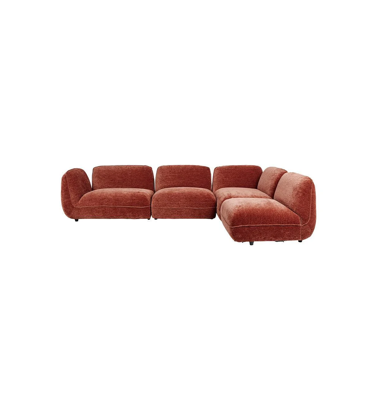Homebody Sofa - L-Shape RHF In Cinnabar