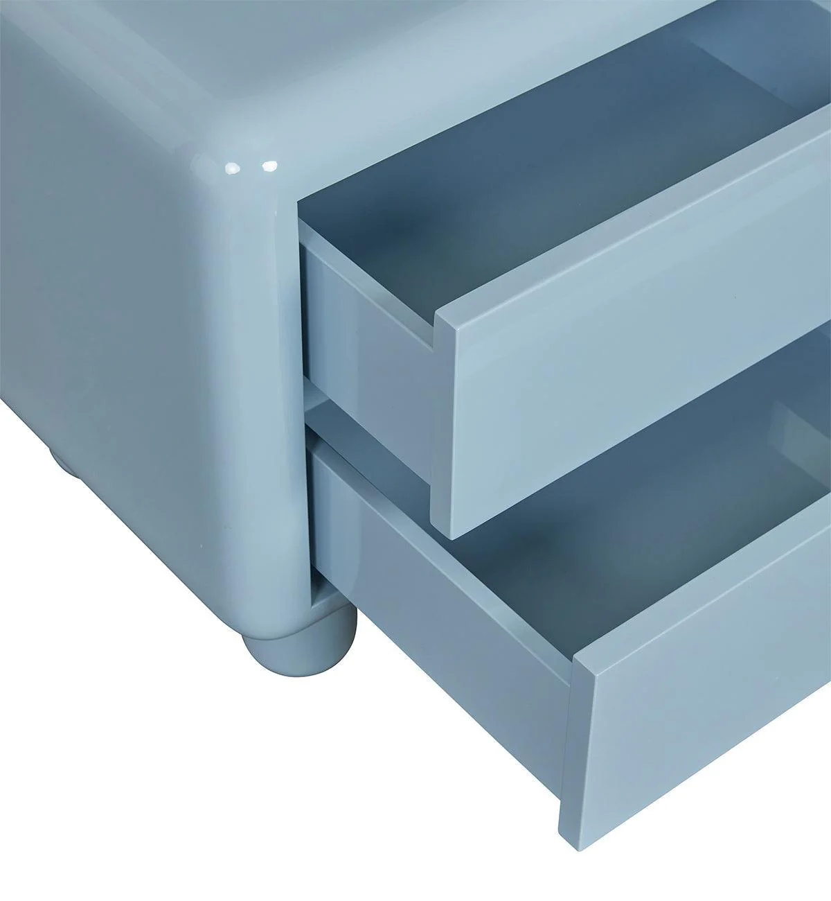 Kip Glossy Bedside Table in Powder Blue - Image 6