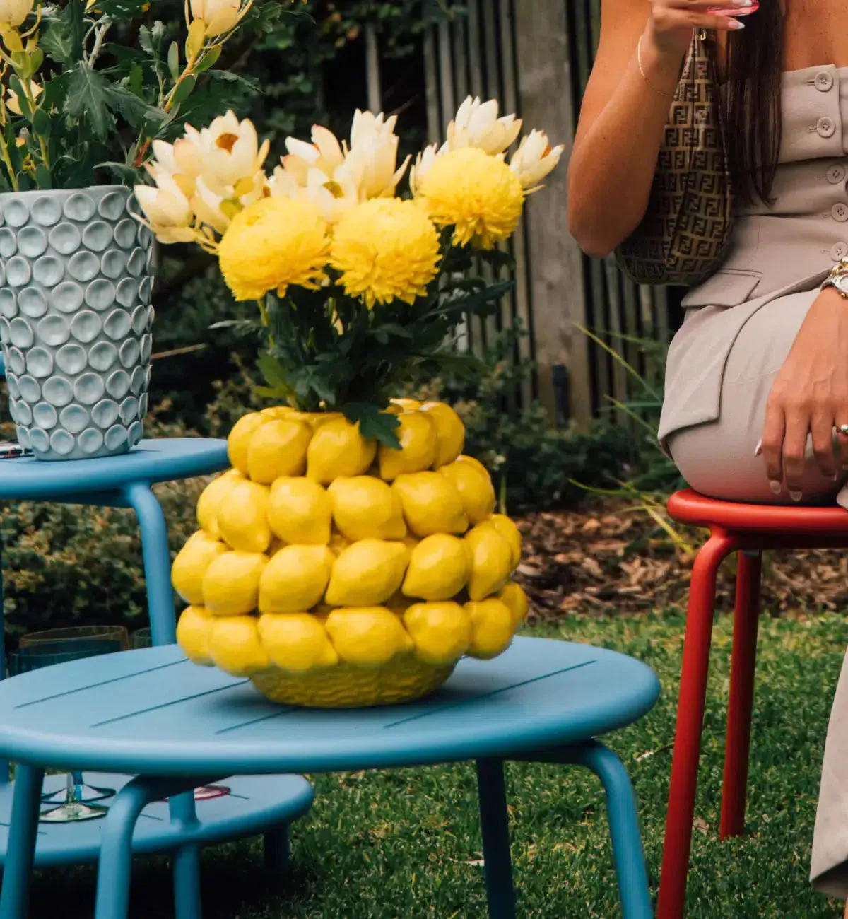 Limoncello Vase In Yellow - Image 7