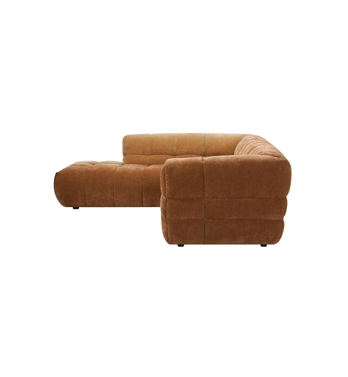 Marshmallow Modular Sofa - LHF Chaise in Chestnut - Image 6