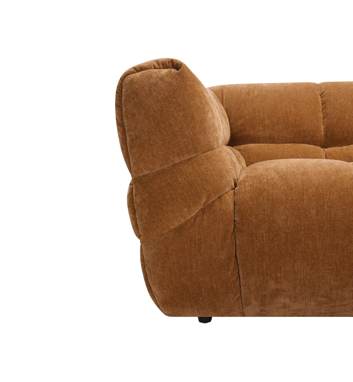 Marshmallow Modular Sofa - LHF Chaise in Chestnut - Image 8