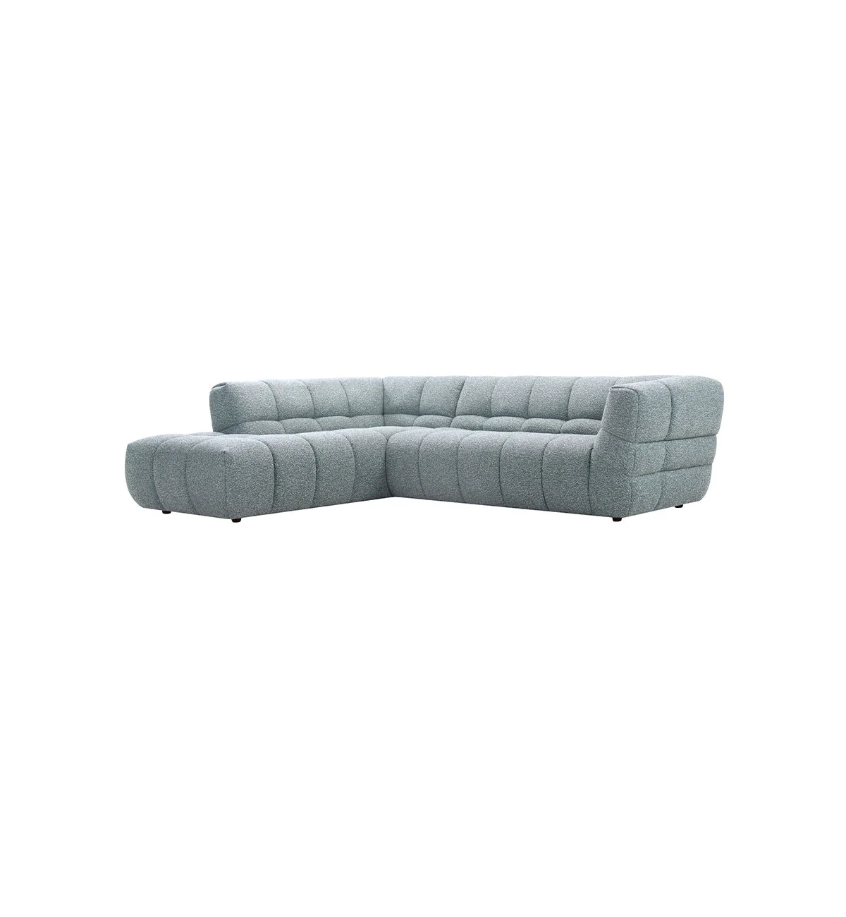 Marshmallow Modular Sofa - LHF Chaise in Nordic Blue - Image 2