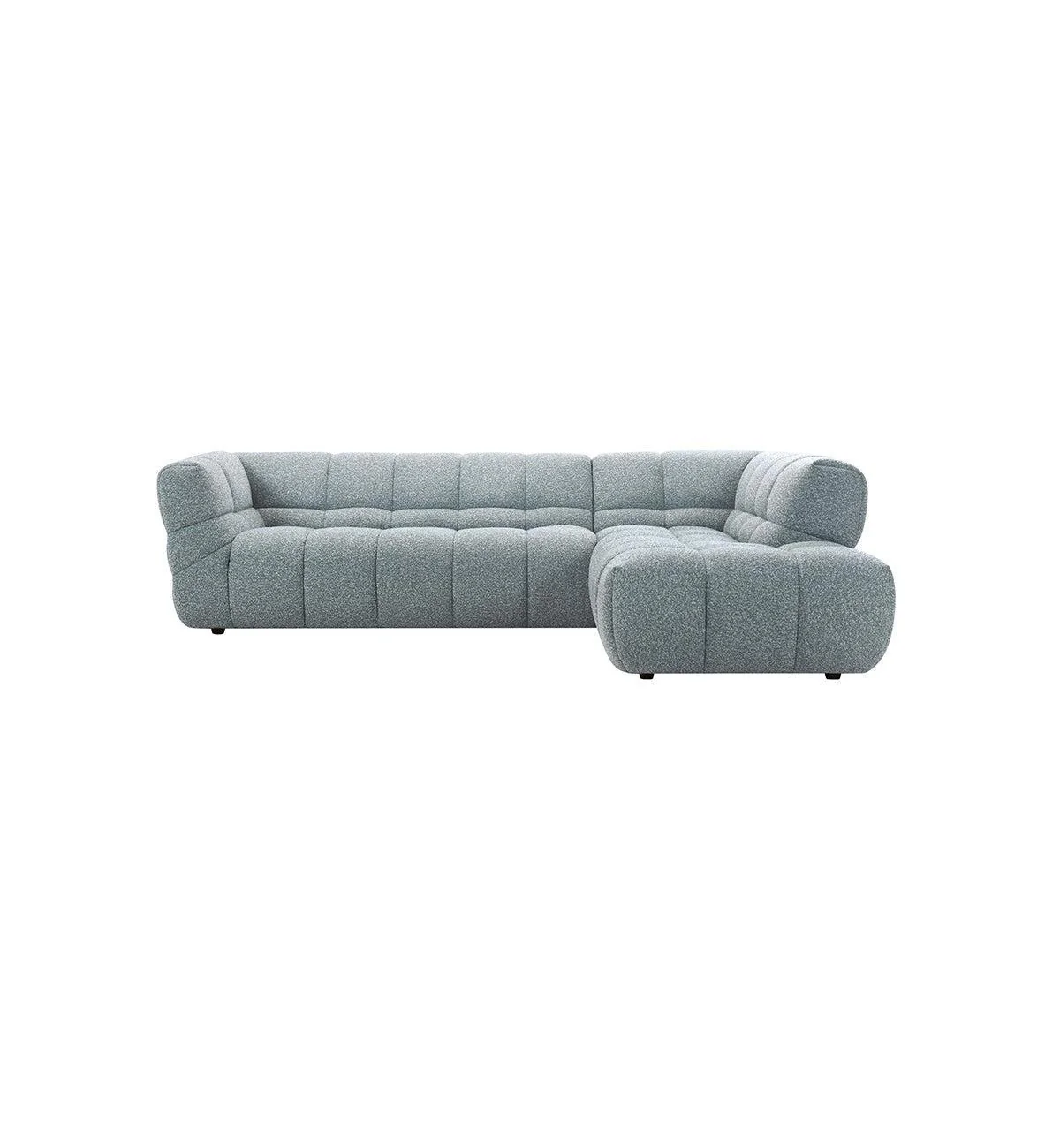 Marshmallow Modular Sofa - RHF Chaise in Nordic Blue