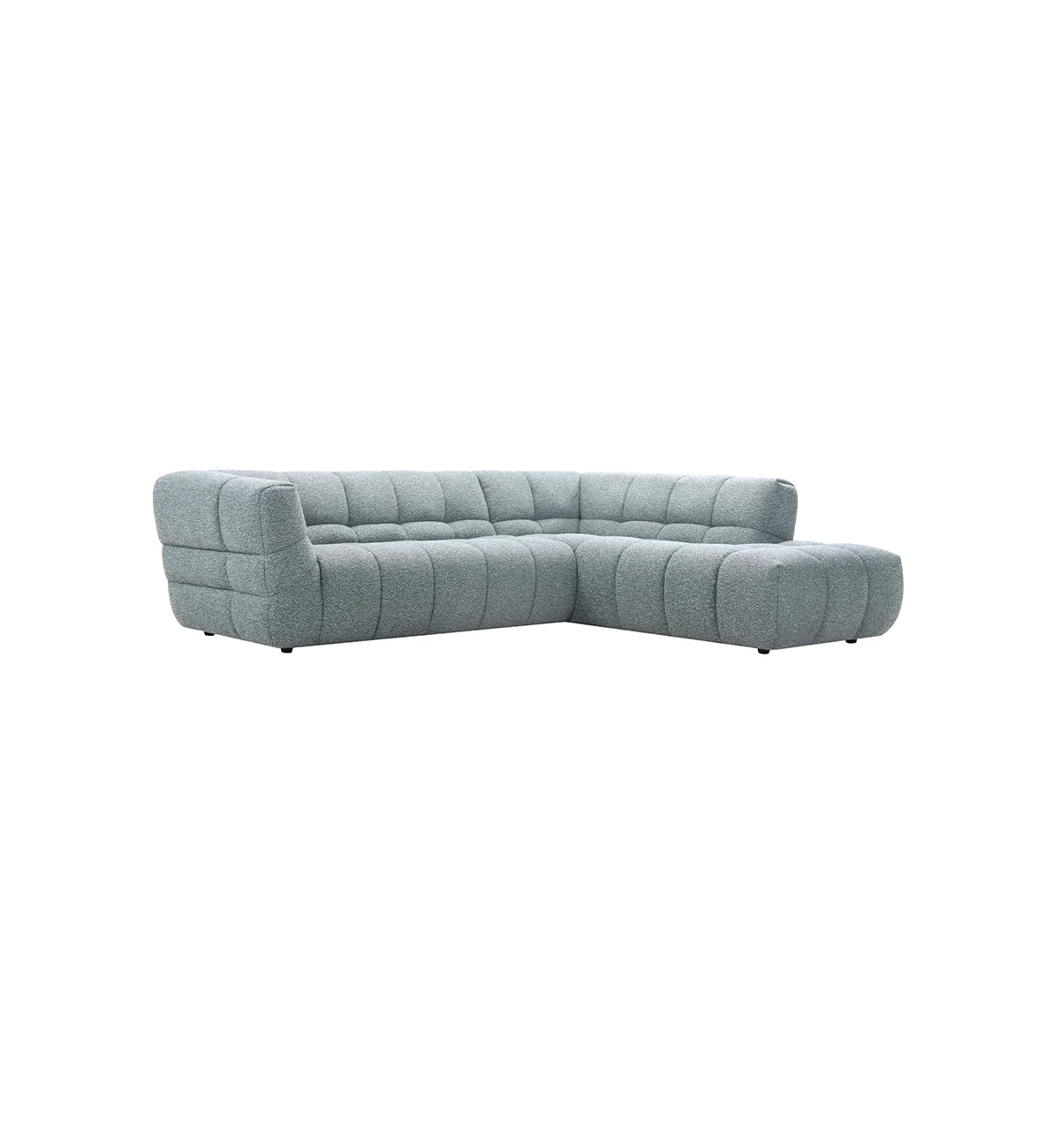 Marshmallow Modular Sofa - RHF Chaise in Nordic Blue - Image 2