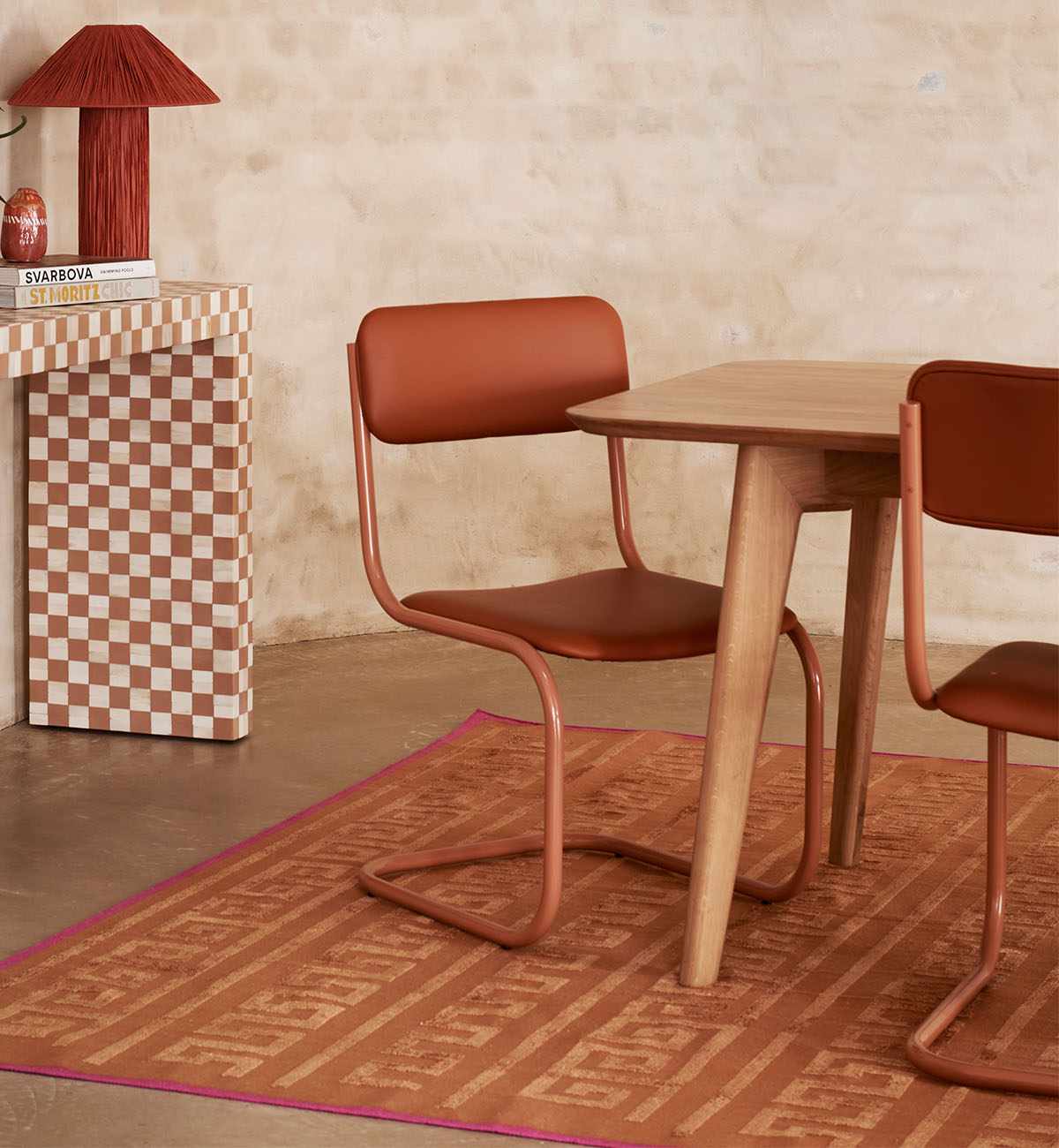 Olympia Dhurrie In Camel - Image 5