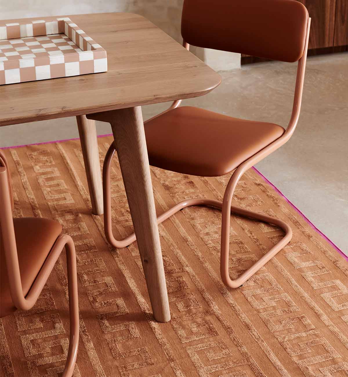Olympia Dhurrie In Camel - Image 8