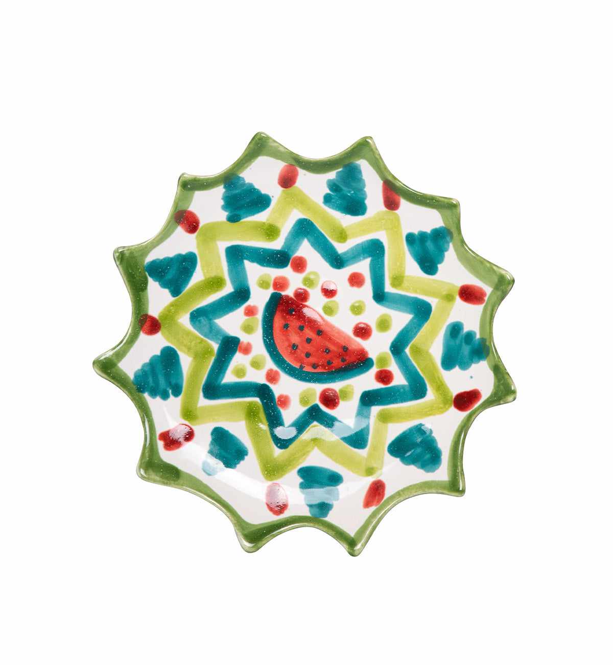 Patrizia Italiano - Scalloped Plate in Watermelon - Image 5