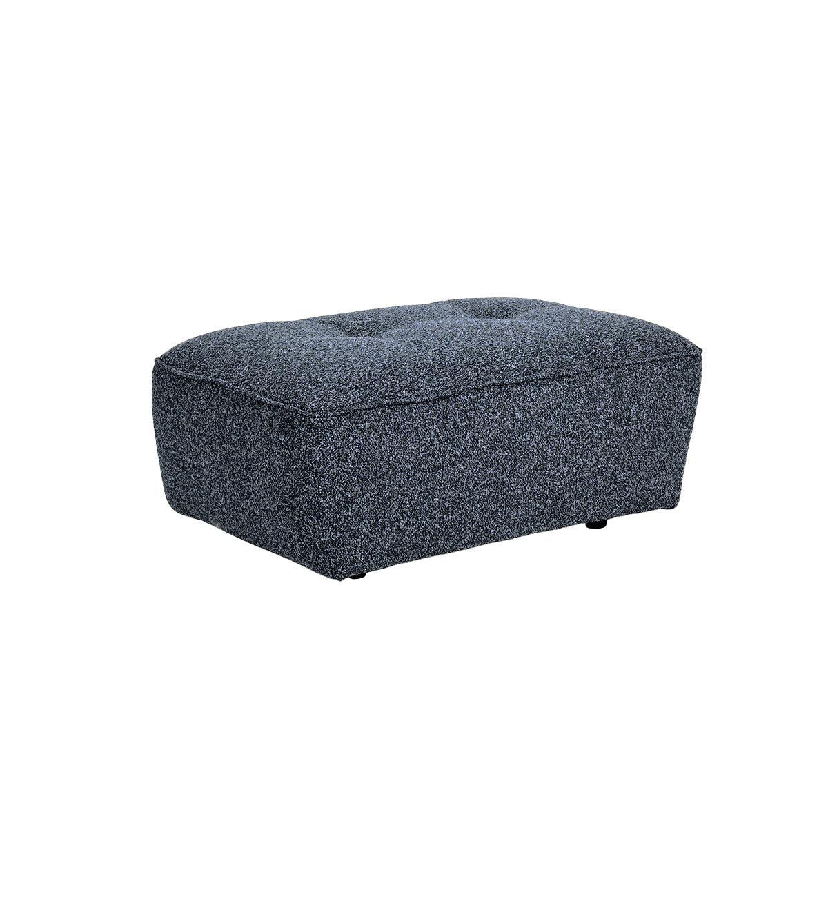 Roommate Sofa - Rectangle Ottoman In Indigo - Image 3