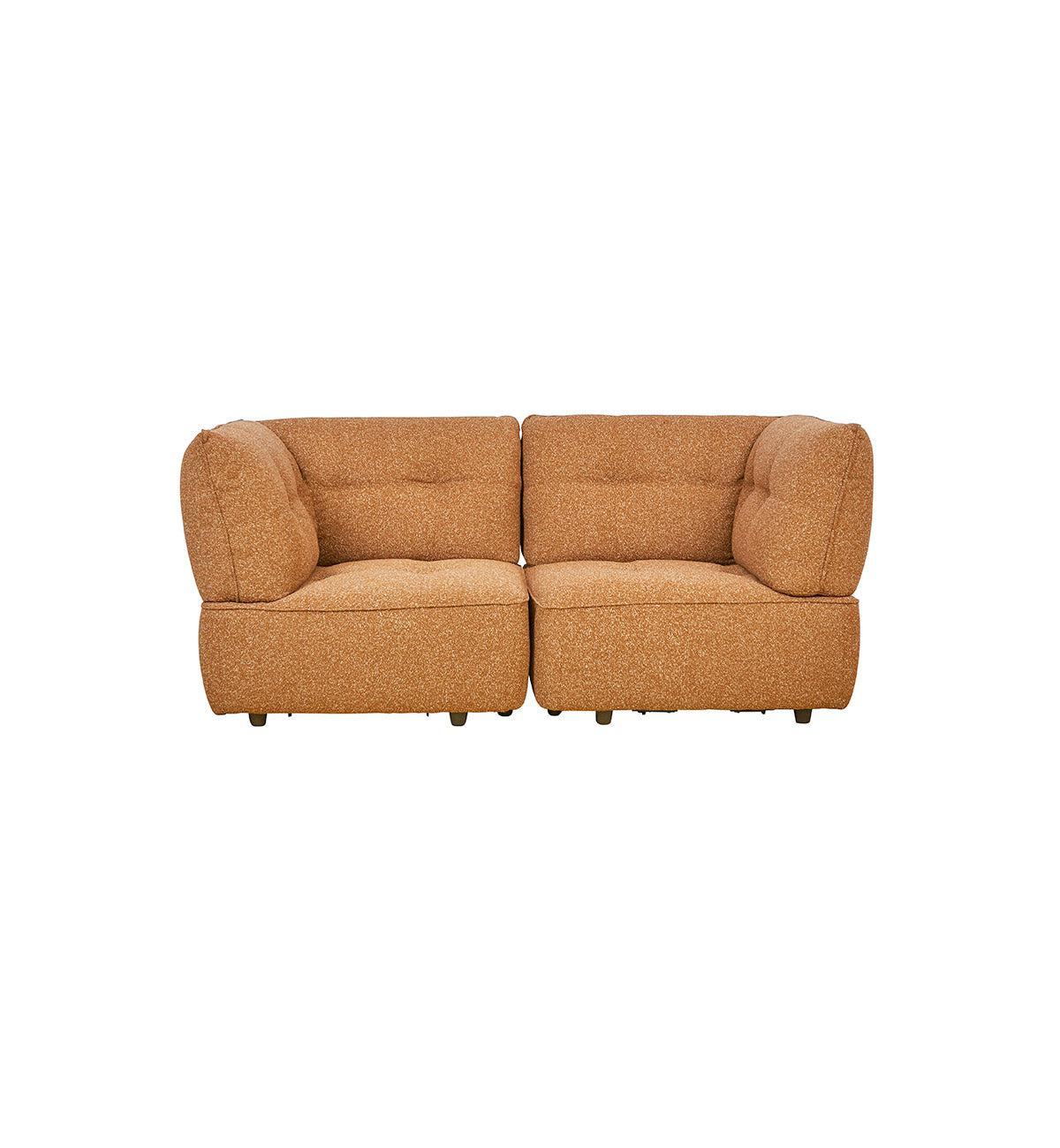 Roommate Sofa - 2 Piece In Ginger