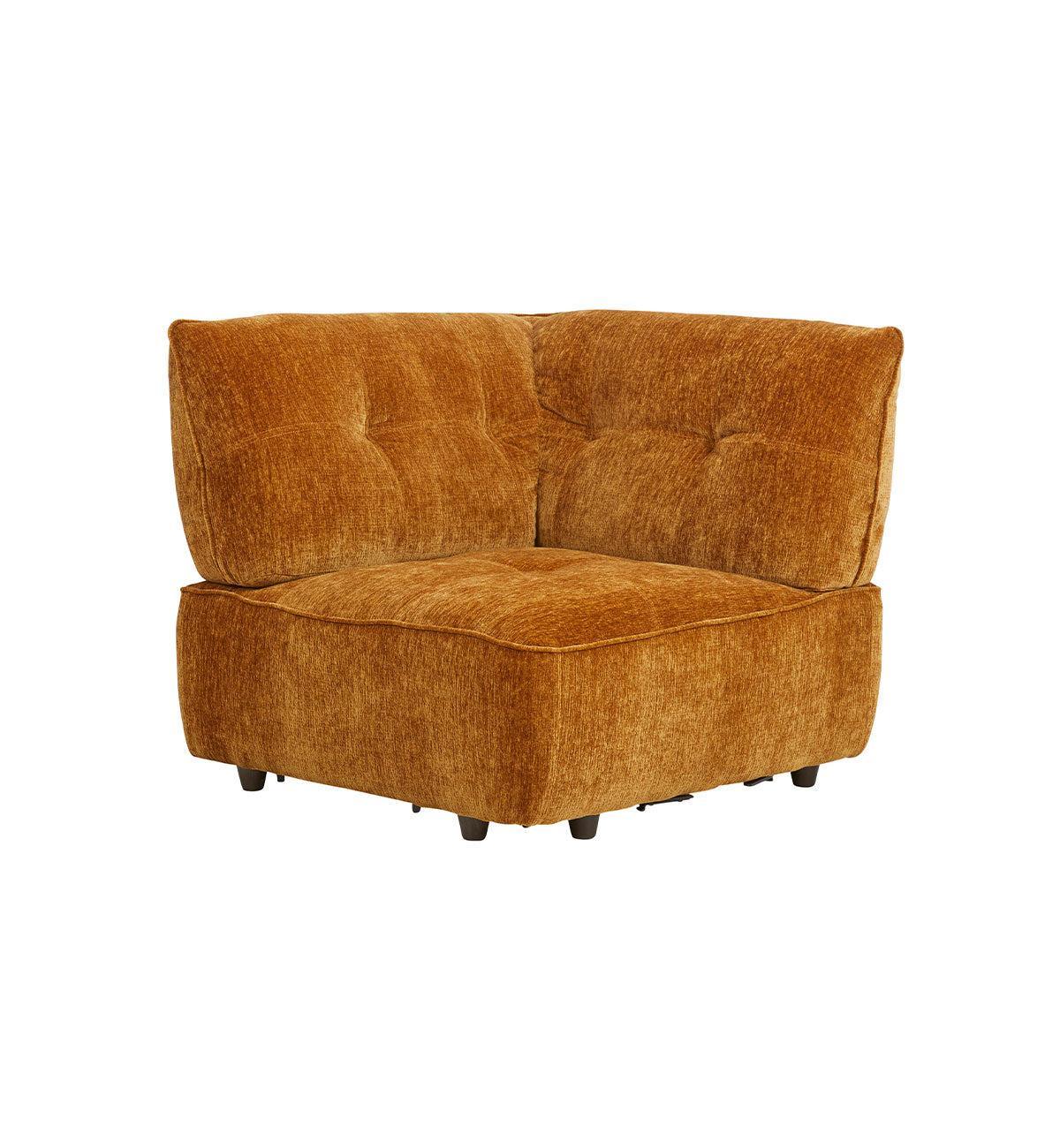 Roommate Sofa - Corner in Honey