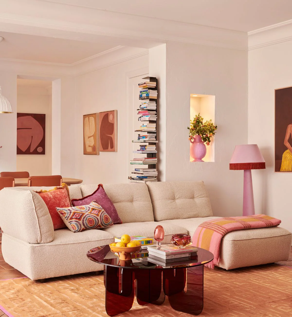 Roommate Sofa - 3 Piece Armless In Ecru - Image 2