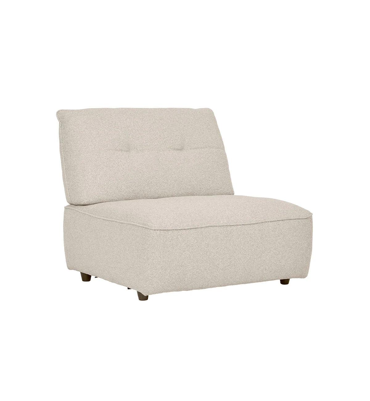 Roommate Sofa - 5 Piece L-Shape + Chaise In Ecru - Image 3