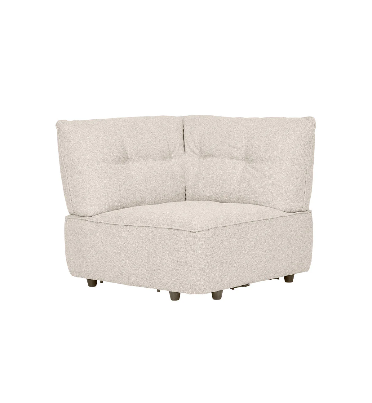 Roommate Sofa - 5 Piece L-Shape + Chaise In Ecru - Image 5