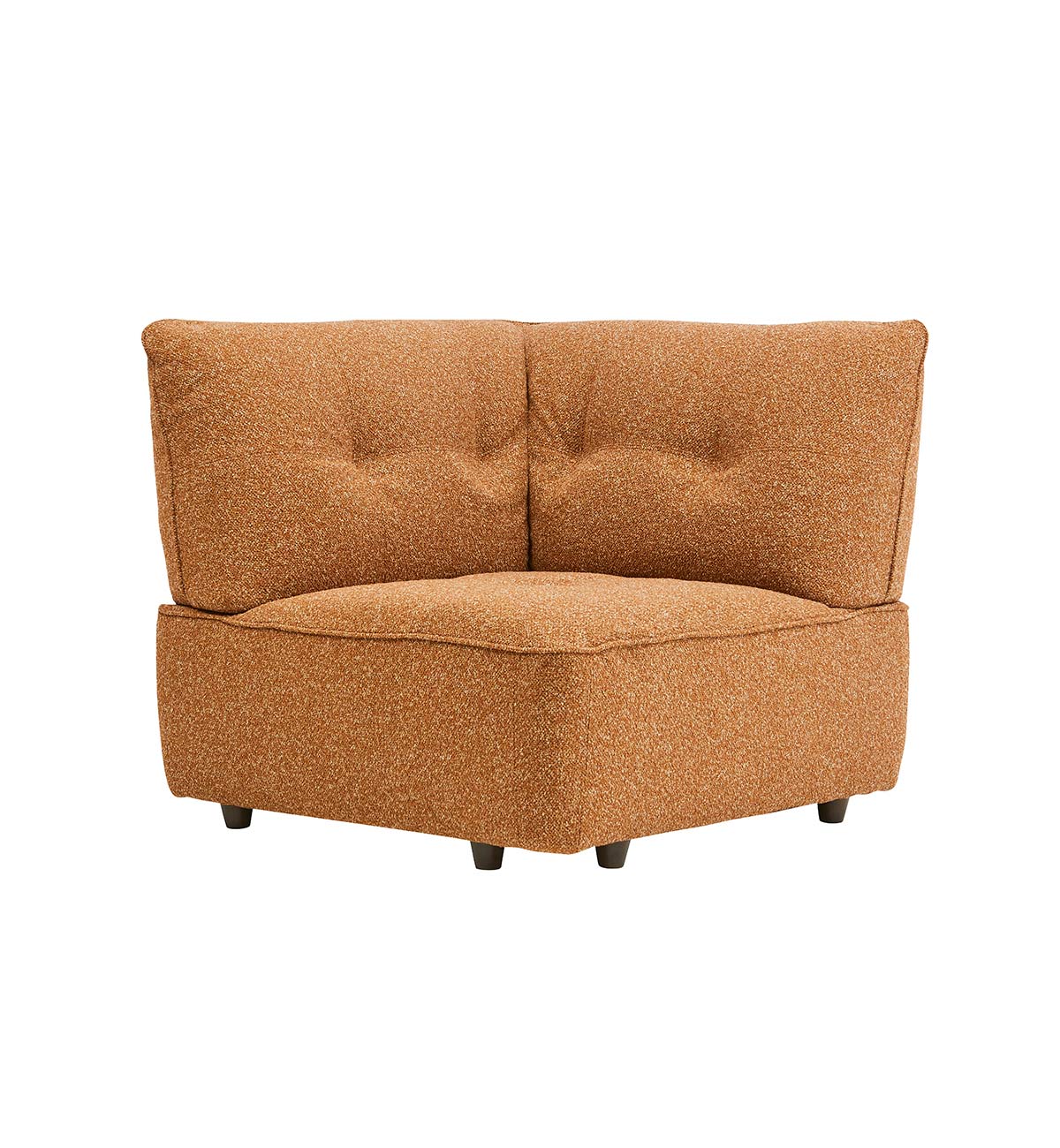 Roommate Sofa - 5 Piece L-Shape + Chaise In Ginger - Image 6