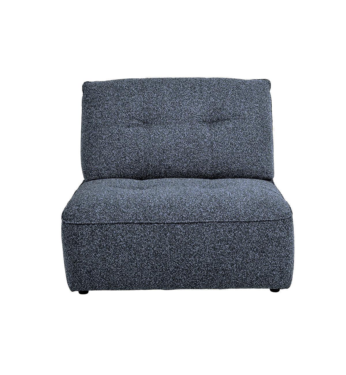 Roommate Sofa - 5 Piece L-Shape + Chaise In Indigo - Image 4