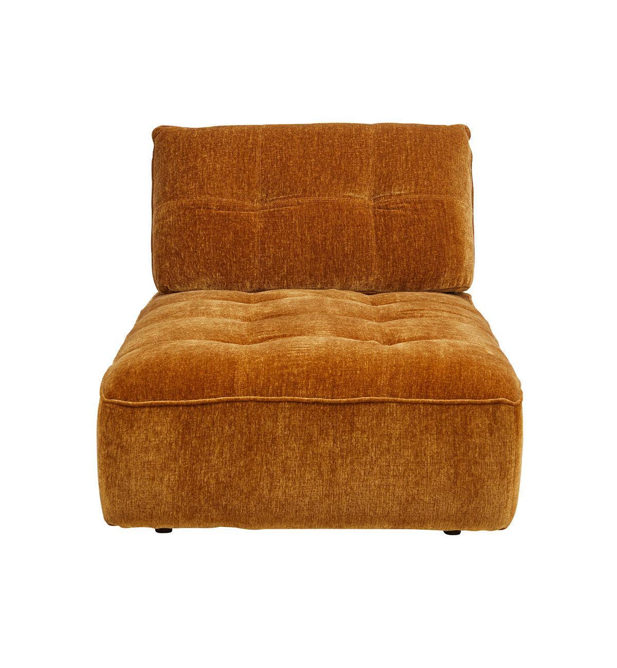 Roommate Sofa - 2 Piece with Corner + Chaise in Honey - Image 6