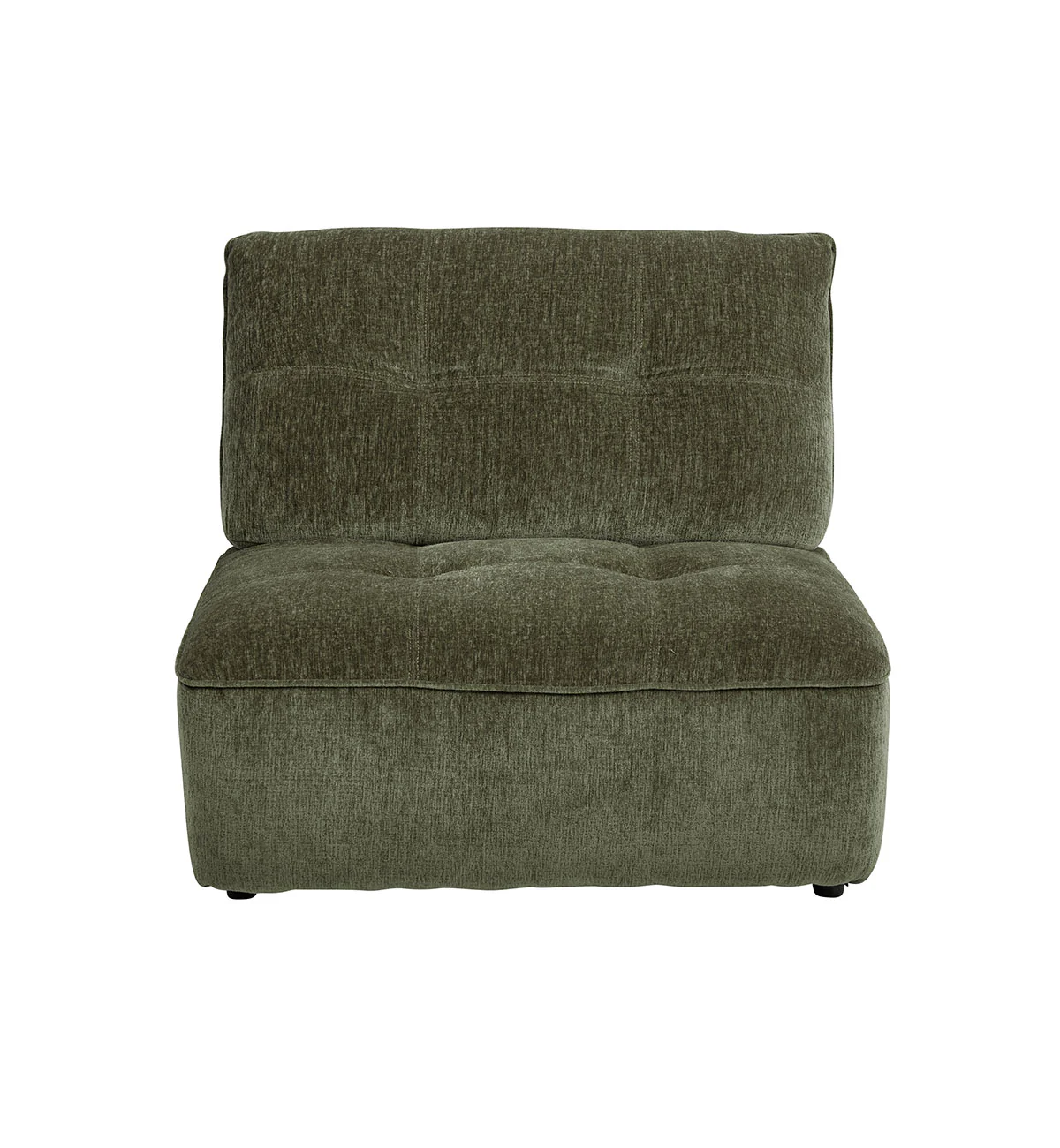 Roommate Sofa - 3 Piece Armless in Moss - Image 3