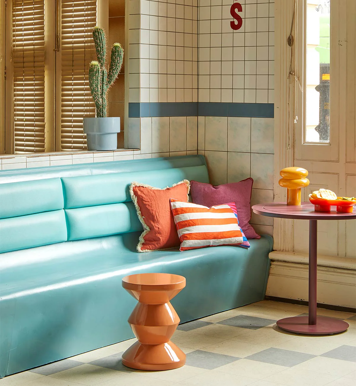 Macaroon Table Lamp in Biscotti - Image 3