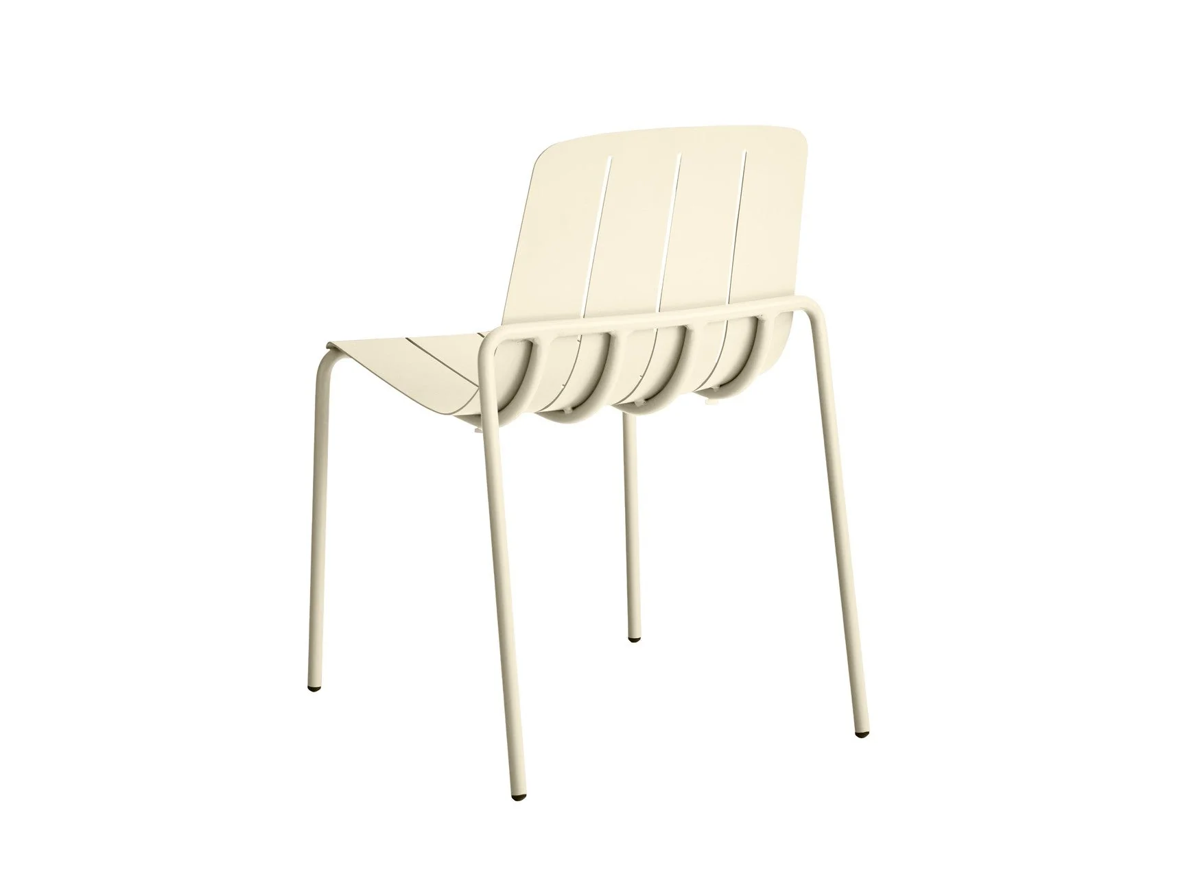 Slim Dining Chair In Ecru - Image 5
