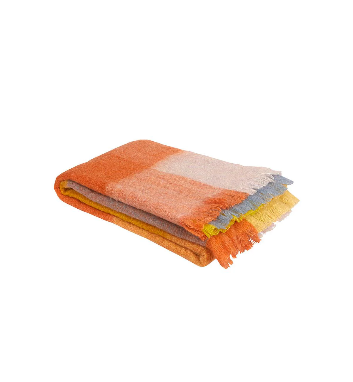 Snow Throw - Plaid Pastel