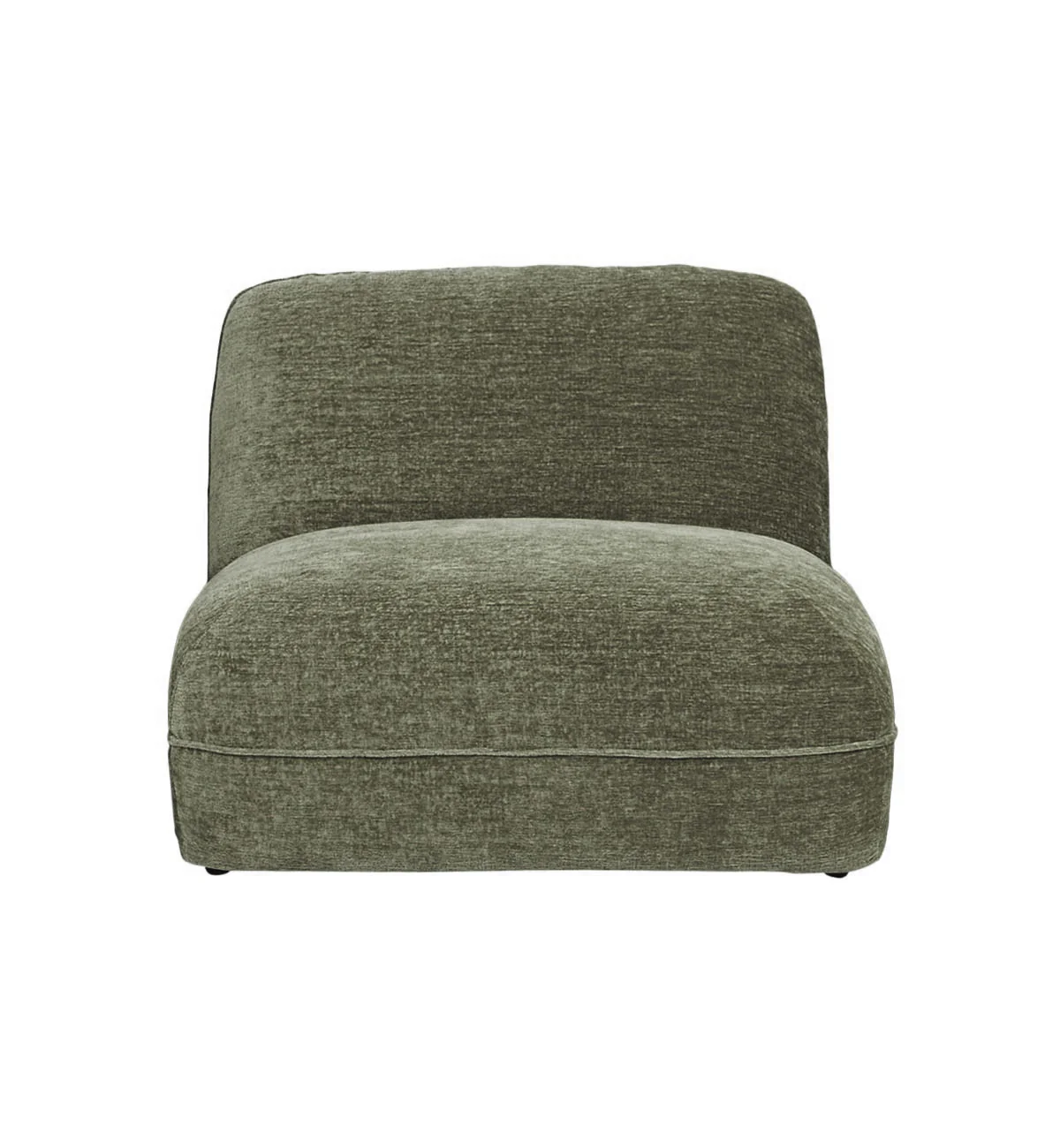 Homebody Sofa - Armless Chair In Moss