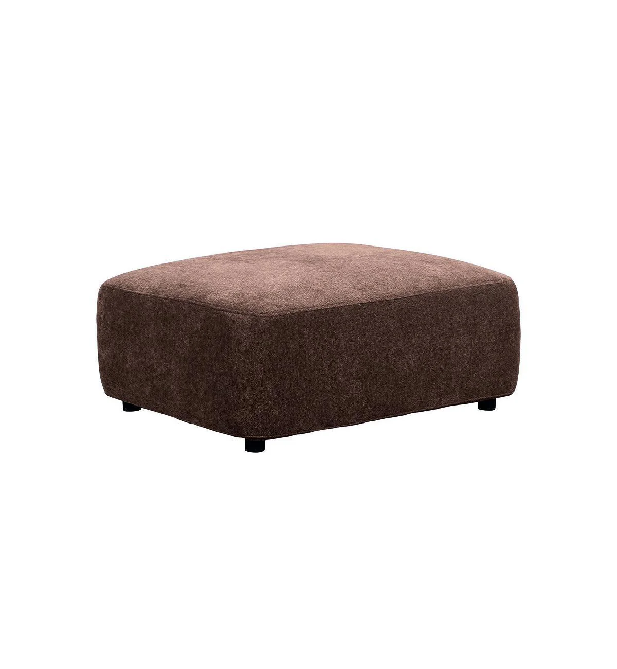 Sunday Sofa - Rectangle Ottoman in Espresso - Image 2