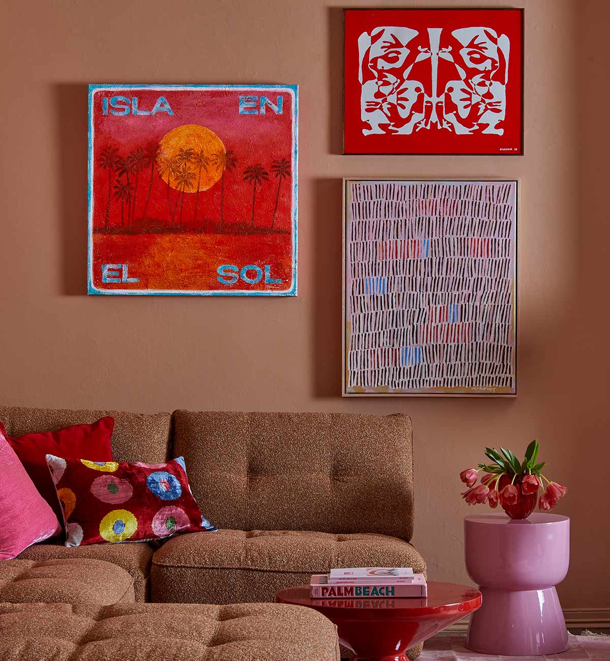 Roommate Sofa - Armless Chair In Ginger - Image 8