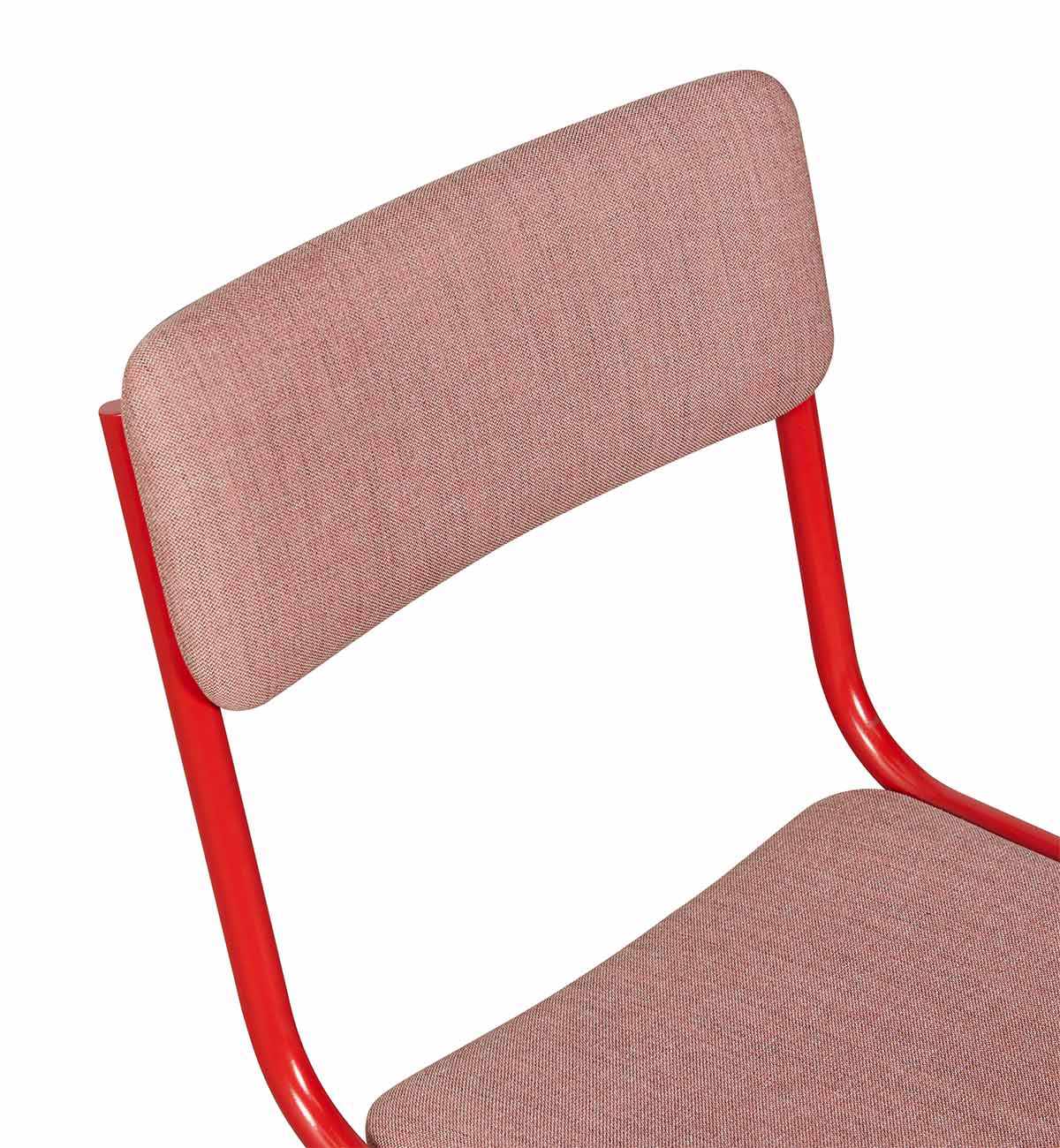 Strut Dining Chair In Rose - Image 12