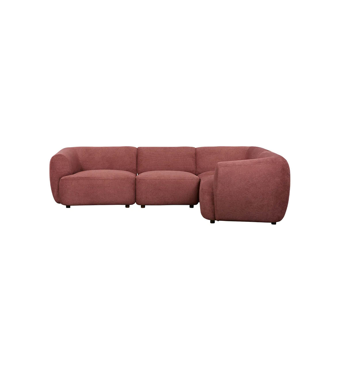 Sunday Sofa - 4 Piece L-Shape RHF in Plum