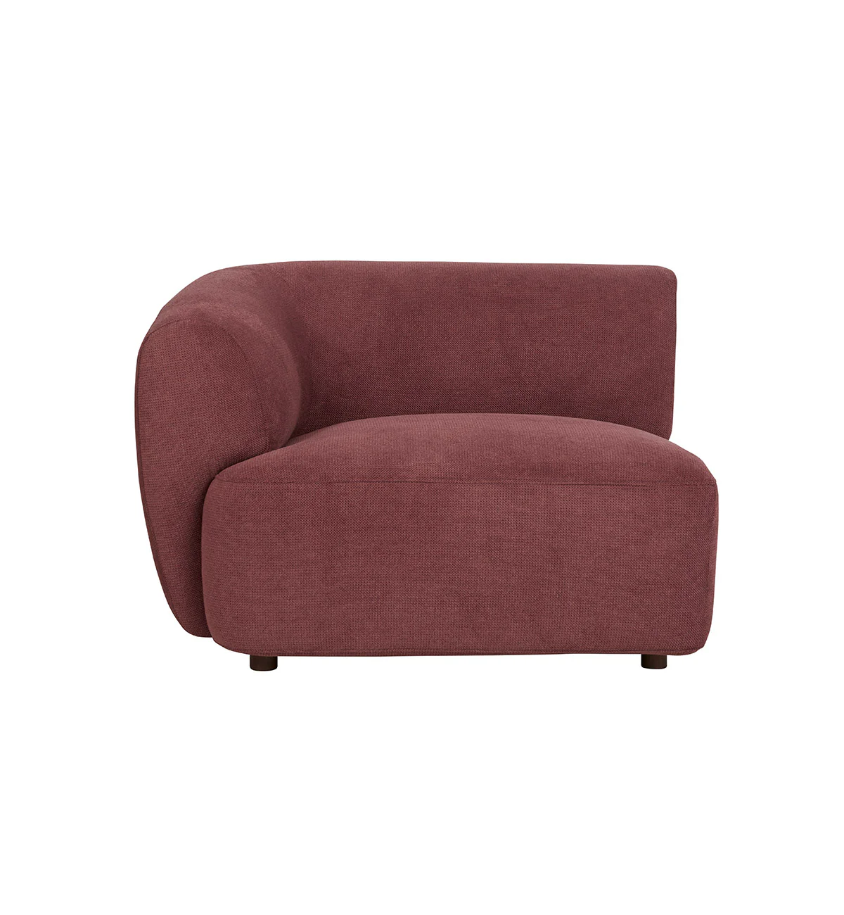Sunday Sofa - 4 Piece L-Shape RHF in Plum - Image 3
