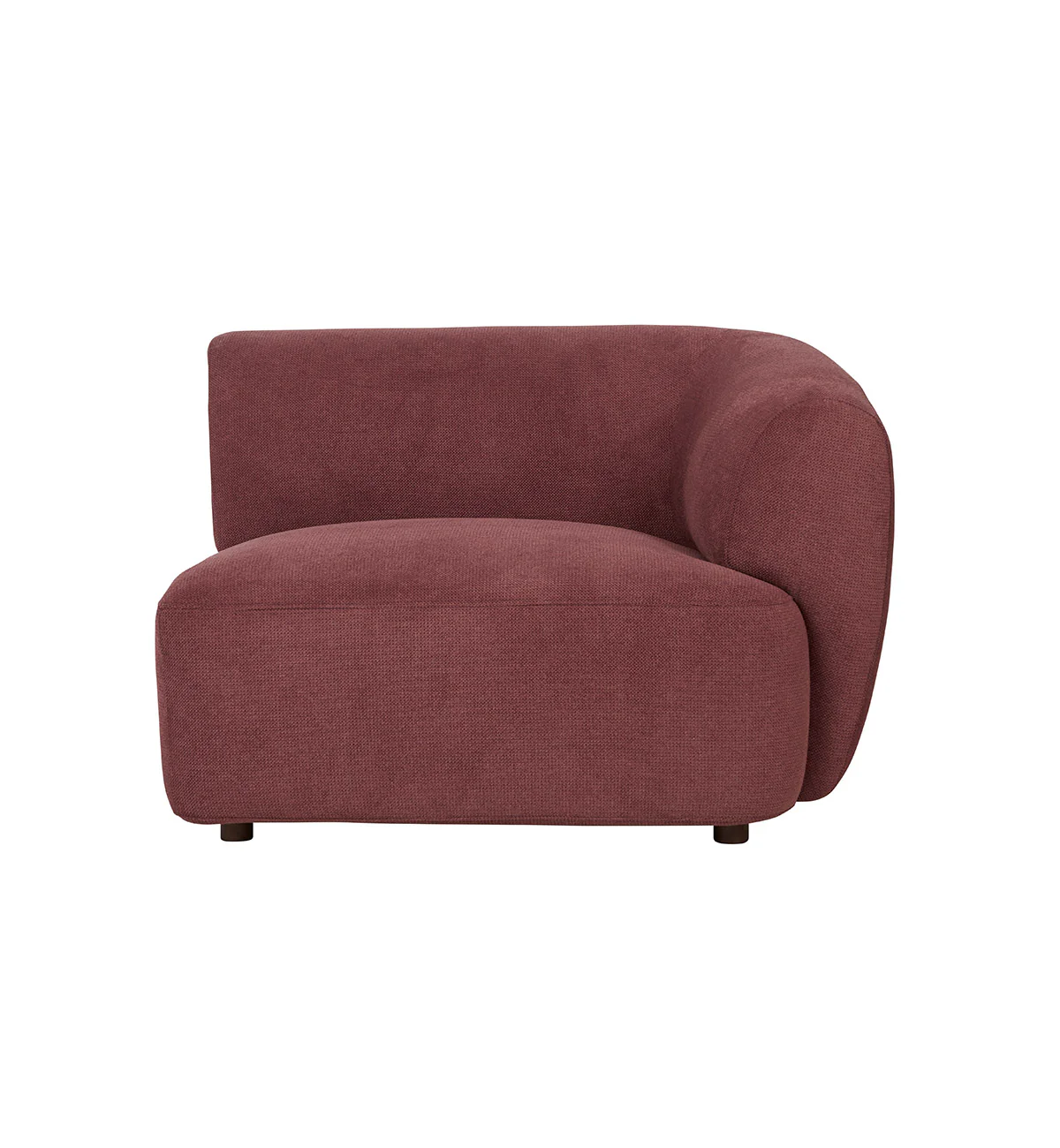 Sunday Sofa - 4 Piece L-Shape RHF in Plum - Image 6