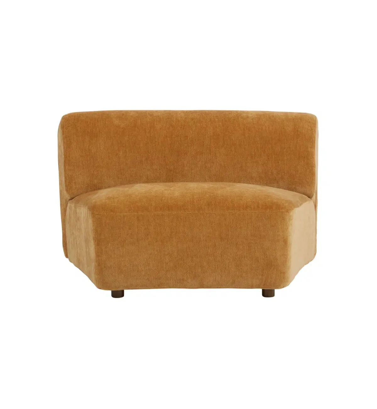 Sunday Sofa Curved 4-Seater In Whisky - Image 4
