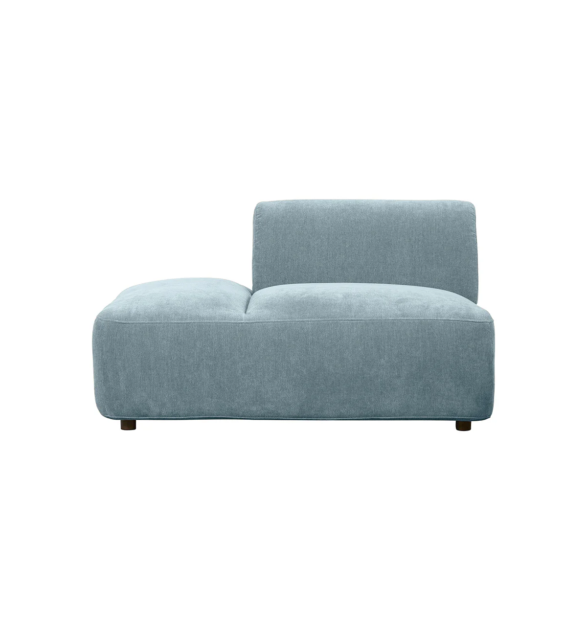Sunday Sofa - Open End LHF in Powder Blue