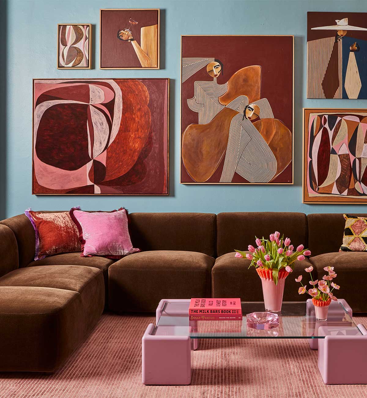 Sunday Sofa - 5 Piece L-shape LHF in Espresso - Image 3