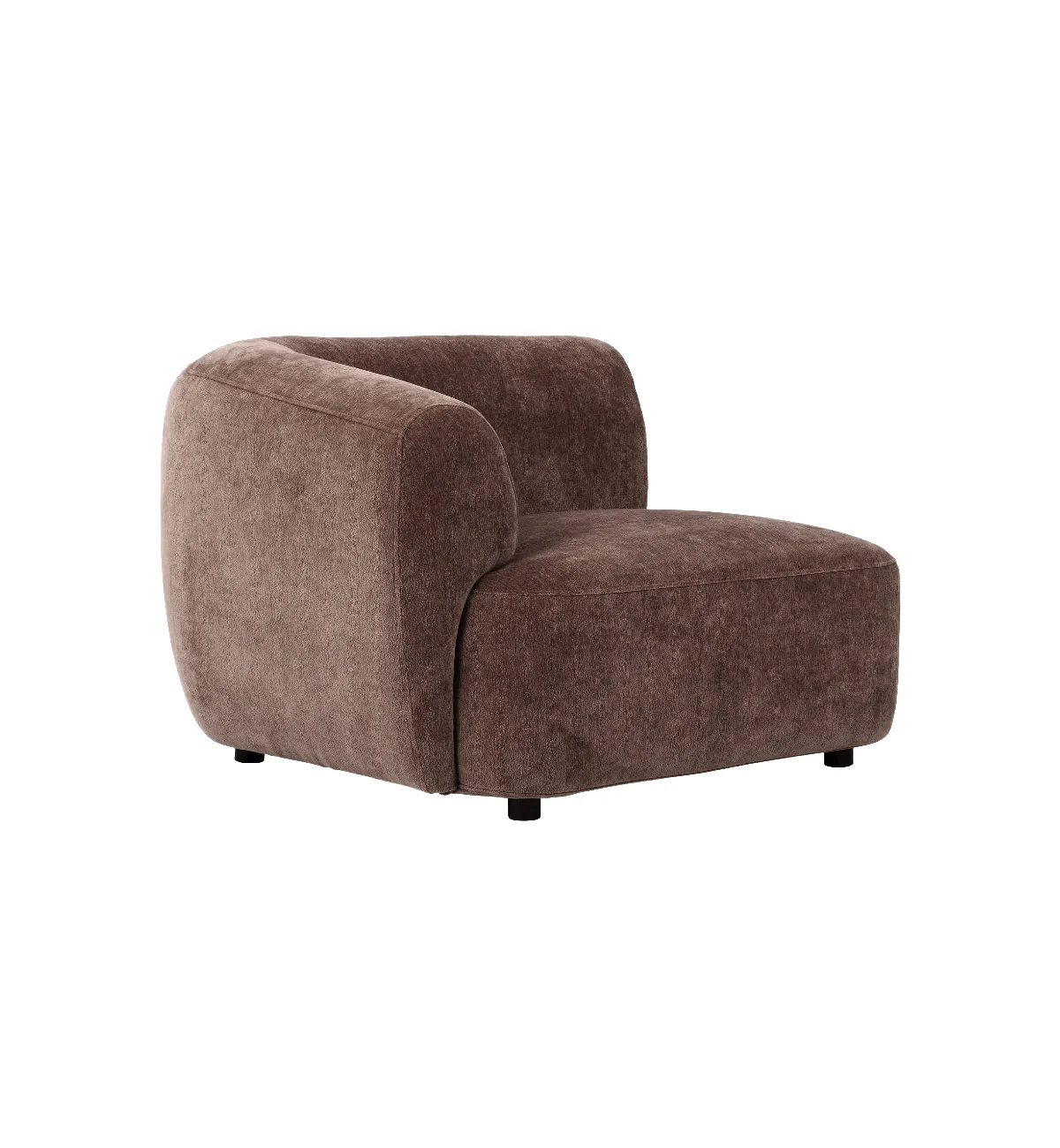 Sunday Sofa LHF Chair With Arm In Espresso - Image 7