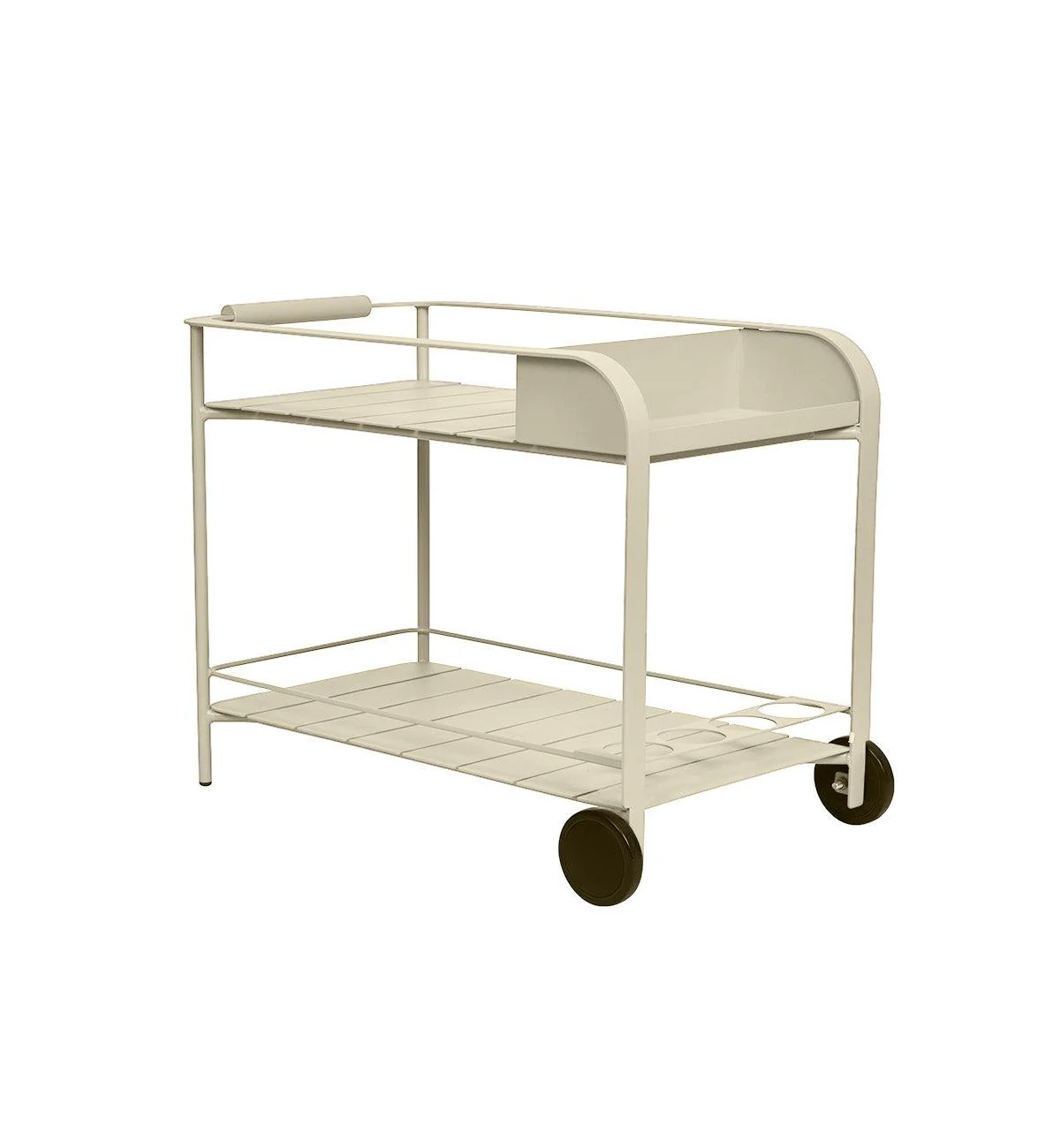 Sundowner Bar Cart in Ecru - Image 3