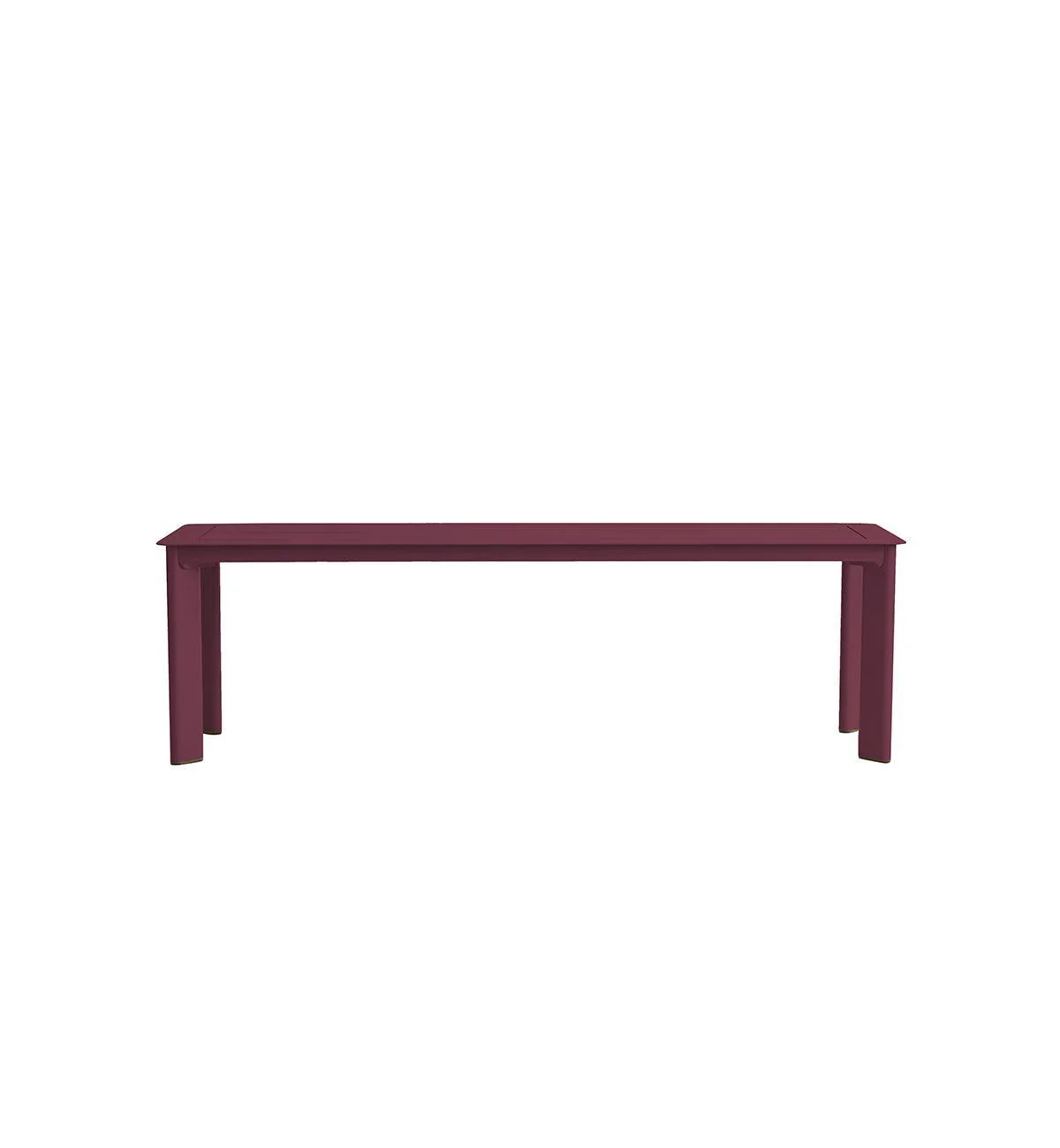 Sundowner Bench In Aubergine