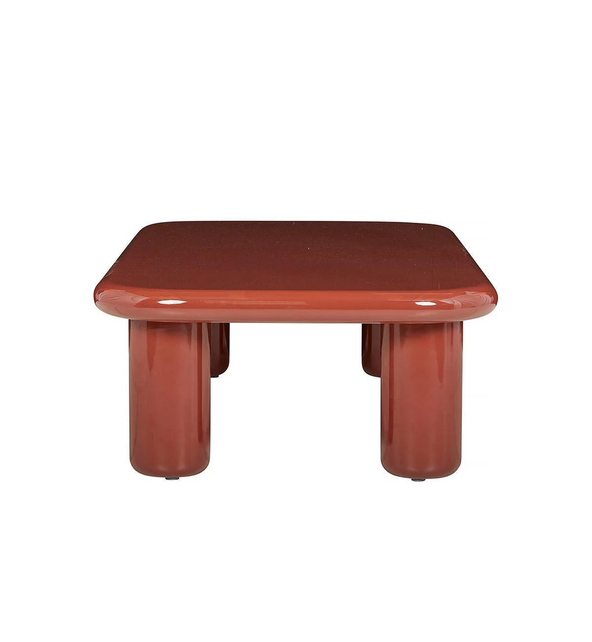 Tiggi Glossy Coffee Table In Spice - Image 5